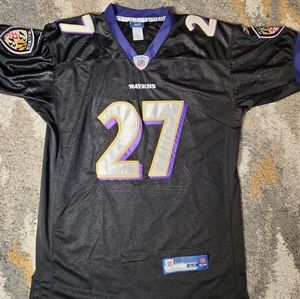 Reebok On Field Stiched Authentic Jersey Ray Rice #27 Baltimore Ravens Sz 52